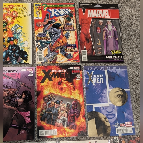 25 Vintage The Uncanny X-Men Comic Book Lot Marvel Comics Collection VTG Annuals - Picture 8 of 10